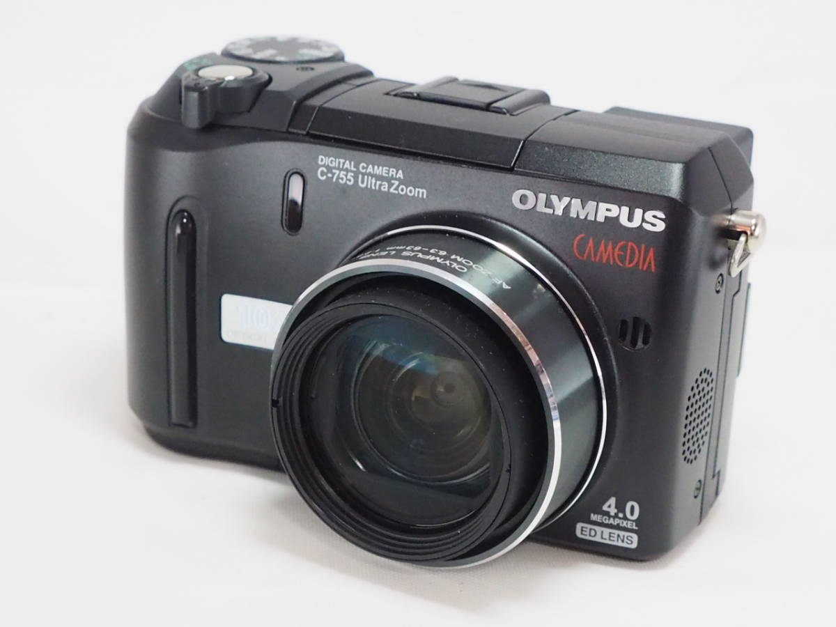 ★実用美品★ OLYMPUS オリンパス CAMEDIA C-755 Ultra Zoom ★動作OK、単三電池で使用★ ＠2460_画像1