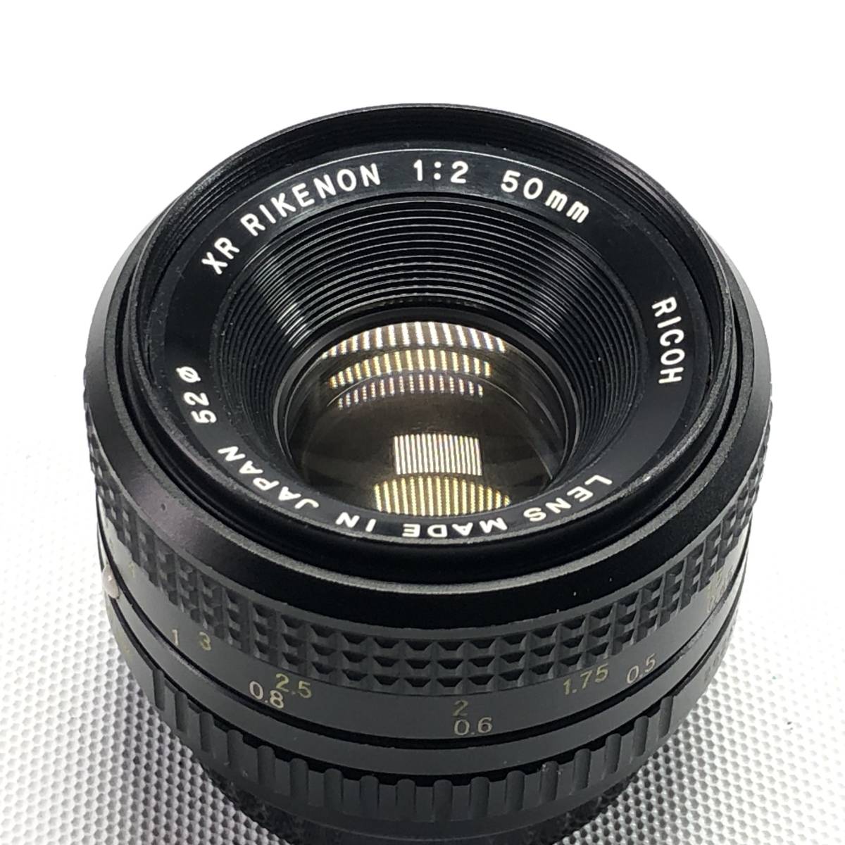 RICOH XR RIKENON 50mm F2 リコー Kマウント 現状販売品 ヱOA4b_画像3