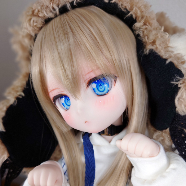 ddh-29 カスタムヘッド セミホワイト 人形 ddh-29 カスタムヘッド セミホワイト 人形