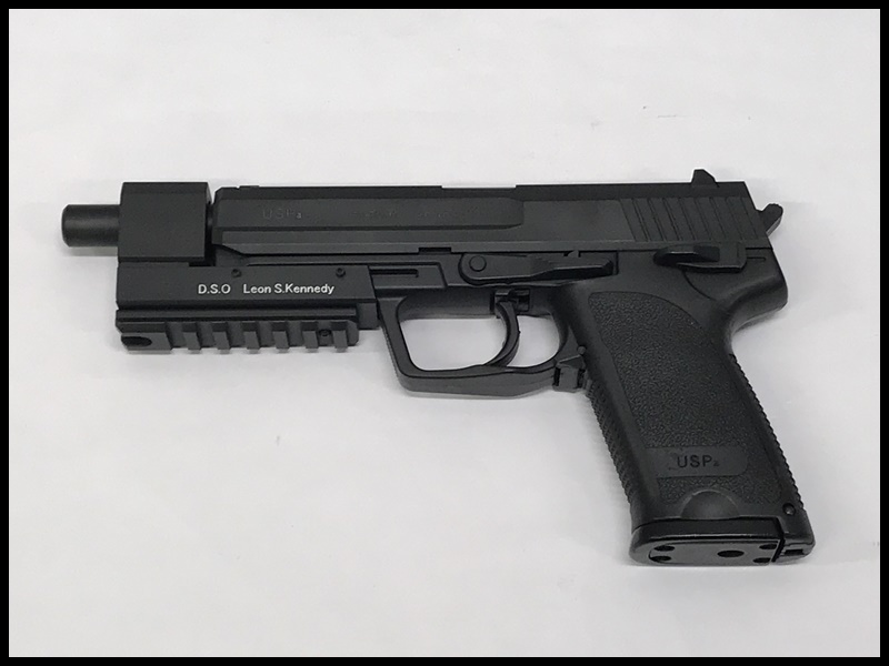 カメ) SS 固定スライドガス USP D.S.O Leon S.Kennedy 外装カスタム品 ガスガン_画像1