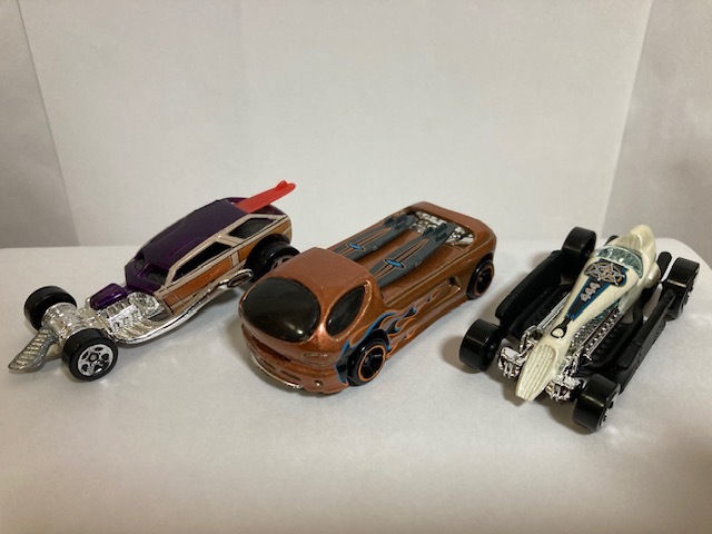 【3台組】ホットウィール Hot wheels【DEORA2/SURF CRATE/ROCKET OIL】　デオラ２　サーフクレイト　ロケットオイル_画像1