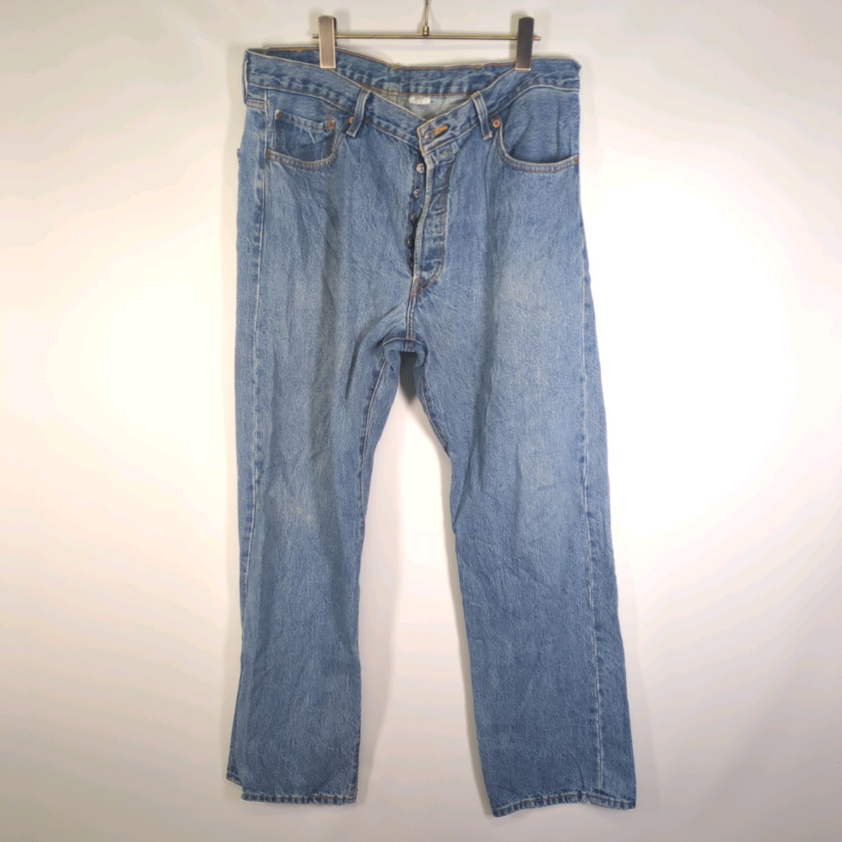 W38L32 Levi's リーバイス 501 デニムパンツ ボタンフライ リユース ultrampa bm0266_画像1