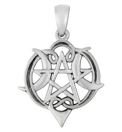 DD: Silver Small Heart Pentacle Pendant｜代購幫