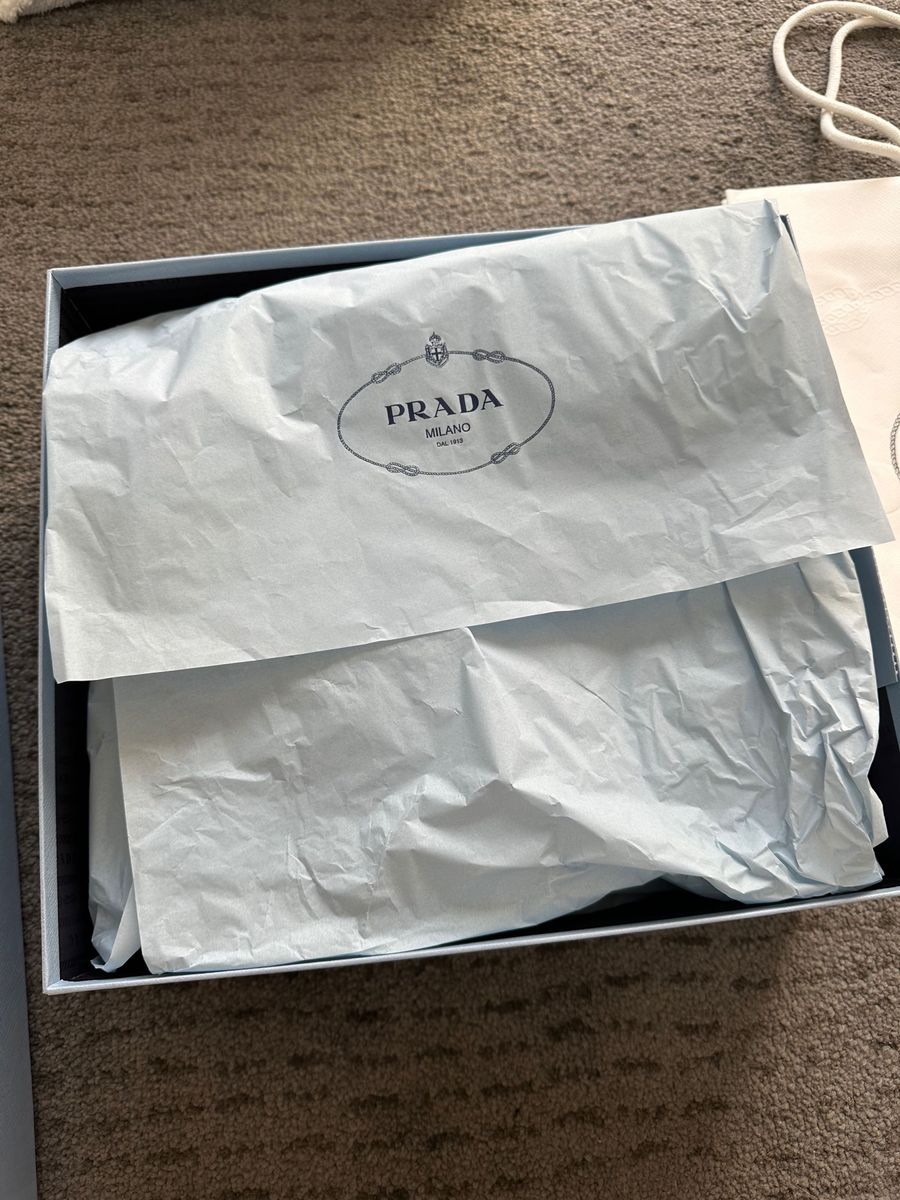 新品】Prada プラダ モノリス レザーxナイロンファブリック 新品】Prada プラダ モノリス レザーxナイロンファブリック