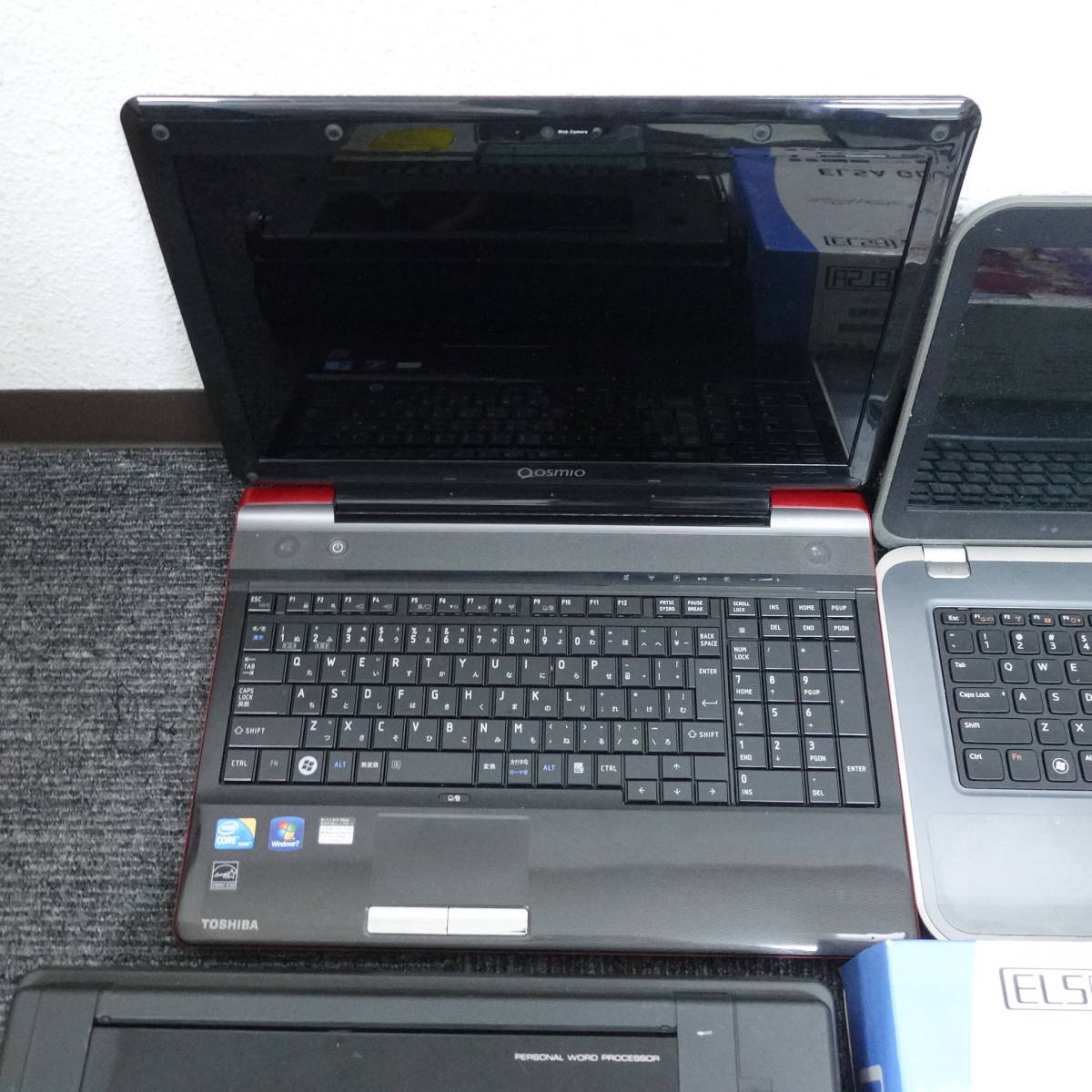 1円スタート ノートPC 周辺機器 PCパーツ まとめ売り ジャンク ELSA GLADIAC GTX560 WZR-900DHP P35G V65/87M NVIDA Buffalo SONY DELL_画像2