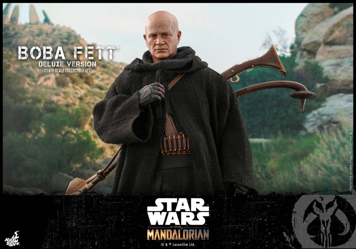 ホットトイズ 1/6 マンダロリアン ボバ・フェット DX版 2体セット スター・ウォーズ 未開封新品 TMS034 Star Wars Boba Fett Hottoys_画像2