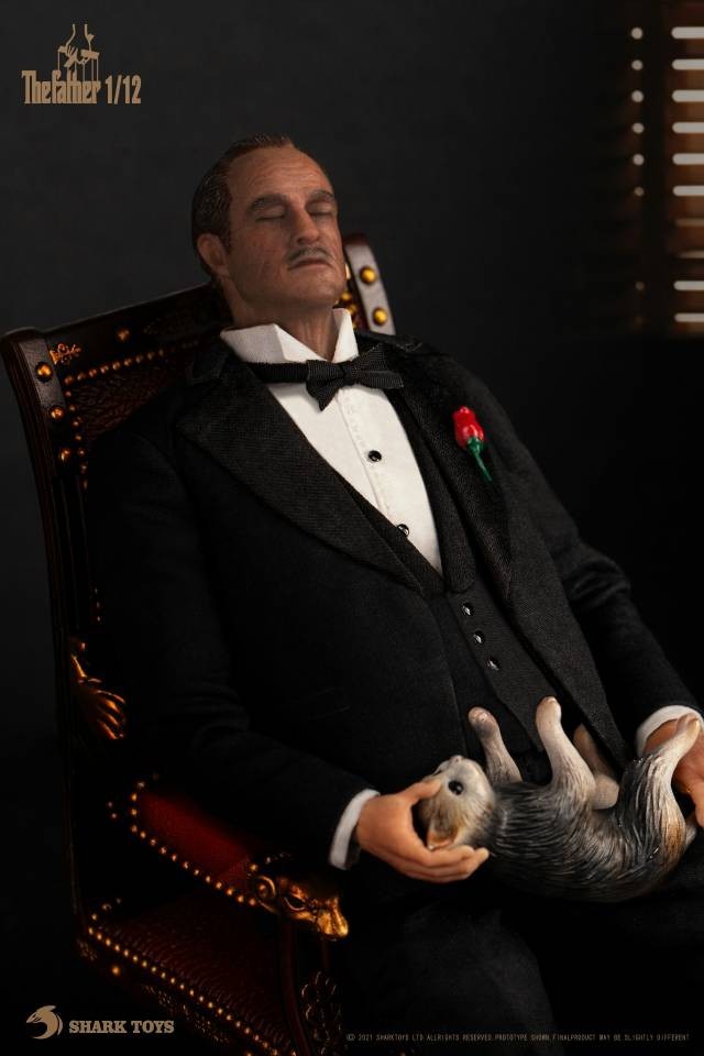 Shark toys 1/12 the mafia boss 未開封新品 SK21001 検) ゴッドファーザー The Godfather COOMODEL POPTOYS PCTOYS マーロン ブランド_画像6