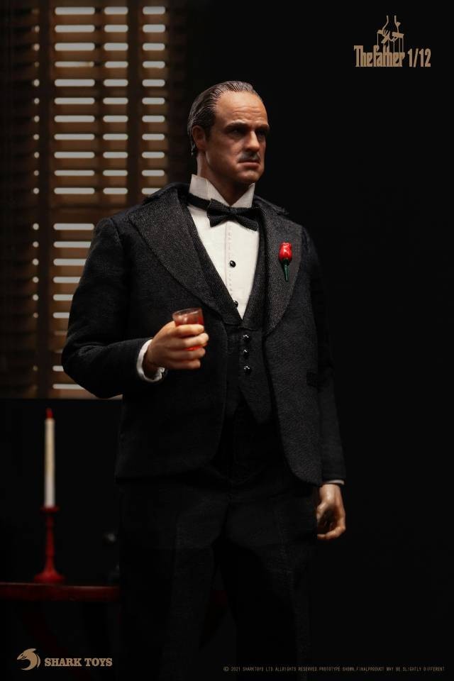 Shark toys 1/12 the mafia boss 未開封新品 SK21001 検) ゴッドファーザー The Godfather COOMODEL POPTOYS PCTOYS マーロン ブランド_画像1