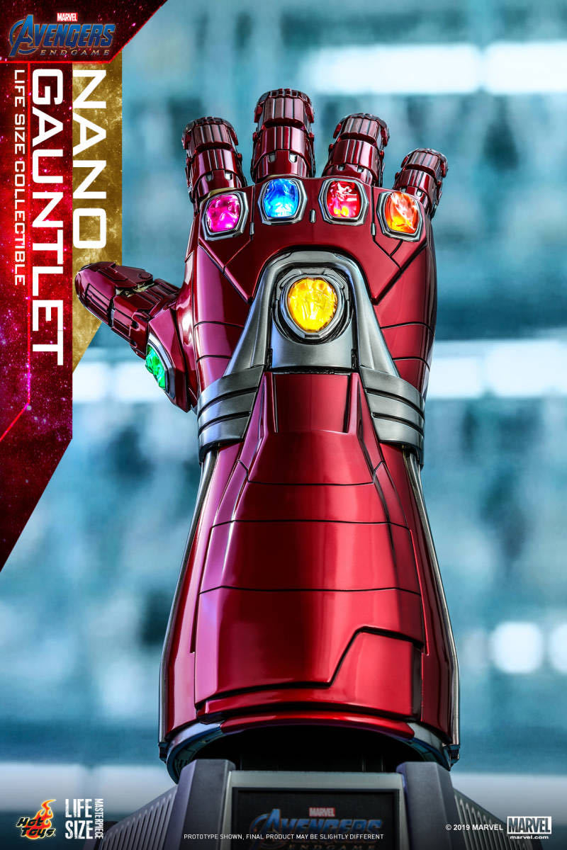  hot toys 1/1 Avengers end game nano * gun to let unopened new goods LMS007 Avengers: Endgame Nano Gauntlet HOTTOYS