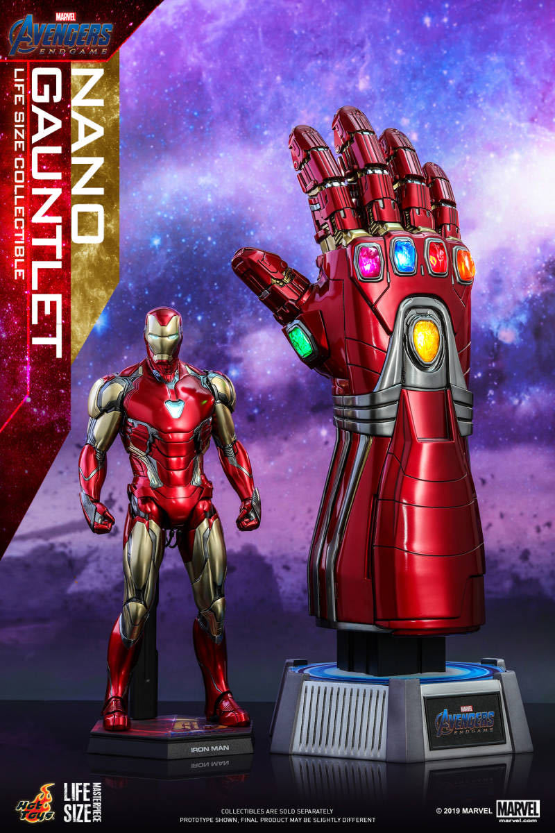  hot toys 1/1 Avengers end game nano * gun to let unopened new goods LMS007 Avengers: Endgame Nano Gauntlet HOTTOYS
