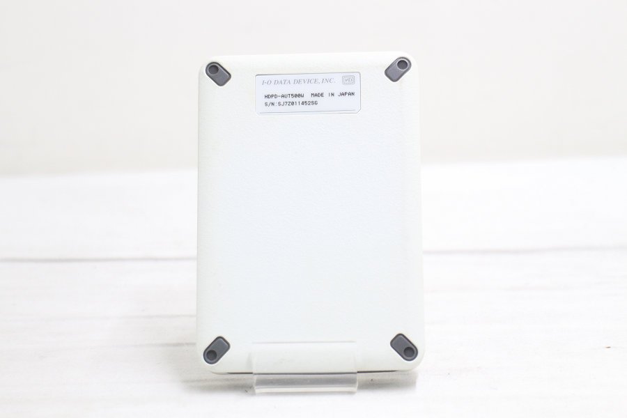 I*O DATA HDPD-AUT500W attached outside HDD 500GB body only [544221349]