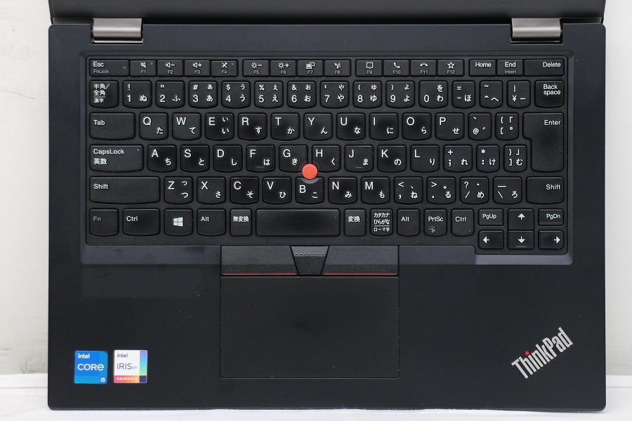 【ジャンク品】Lenovo ThinkPad L13 Gen2 Core i5 1135G7 2.4GHz/8GB/256GB(SSD)/Win11 キーボード不良 【54A239081】_画像2