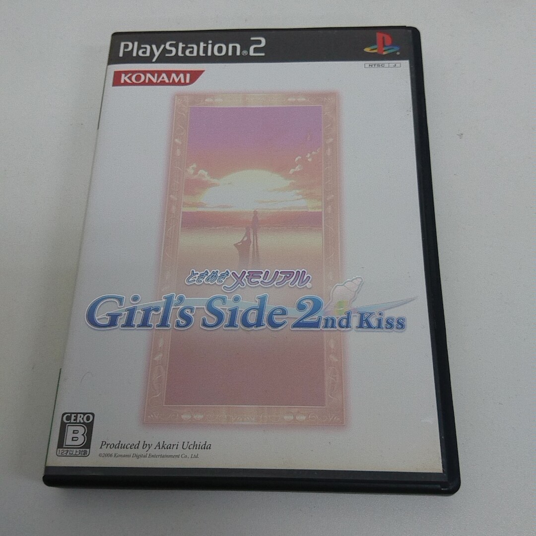 PS2 ソフト ときめきメモリアル Girl’s Side 2nd Kiss 説明書汚れ A240_画像1