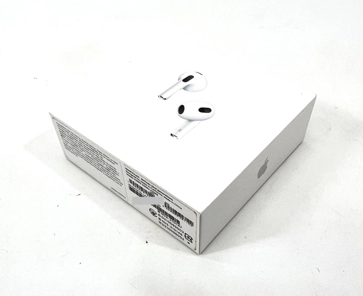 ◇【中古/60サイズ】Apple AirPods 第3世代 MME73J/A 2021年モデル MagSafe充電ケース(USB-C)付き ⑦_画像7