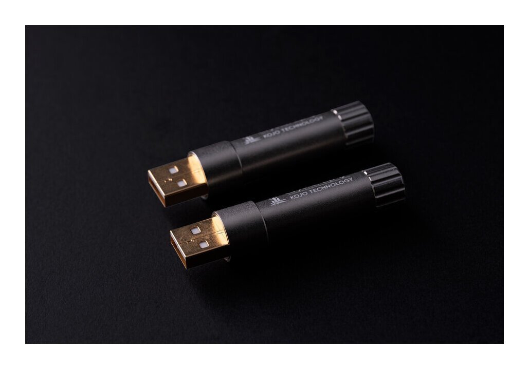 即決◆新品◆送料無料KOJO TECHNOLOGY Crystal EpUA×2 (2個セット) USB typeA プラグ型 仮想アース_画像1