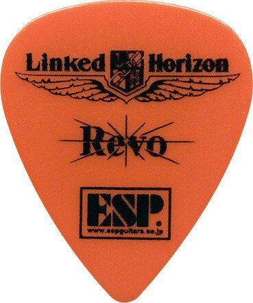 即決◆新品◆送料無料ESP PA-REVO10 O/10枚セット オレンジ Linked Horizon Revo ギター ピック/メール便_画像2