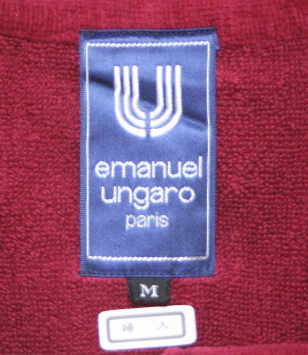 ★602♪emanuel ungaro　エマニュエルウンガロ　バスローブ　ガウン　婦人　Mサイズ　長期保管品★_画像5