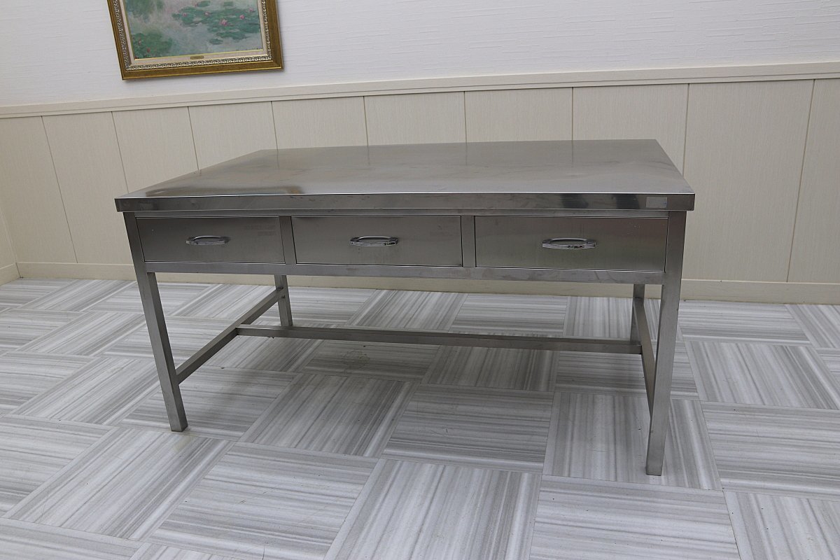 特大 ステンレス 作業台 引き出し付き ペーカリー 料理台 製パン 特大 ステンレス 作業台 引き出し付き ペーカリー 料理台 製パン