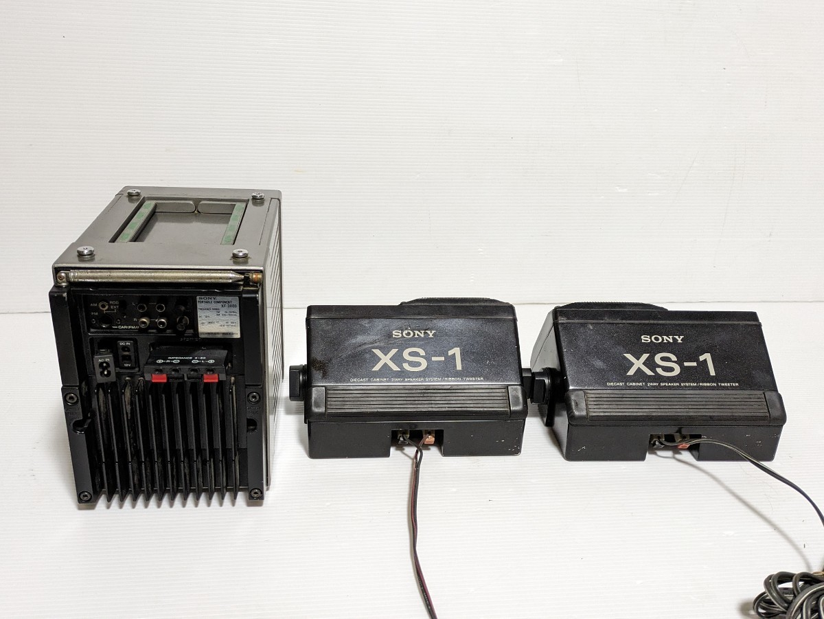 SONY MEDIA XF-3000 カセット ラジオ ポータブル コンポーネント SONY MEDIA XF-3000 カセット ラジオ ポータブル コンポーネント