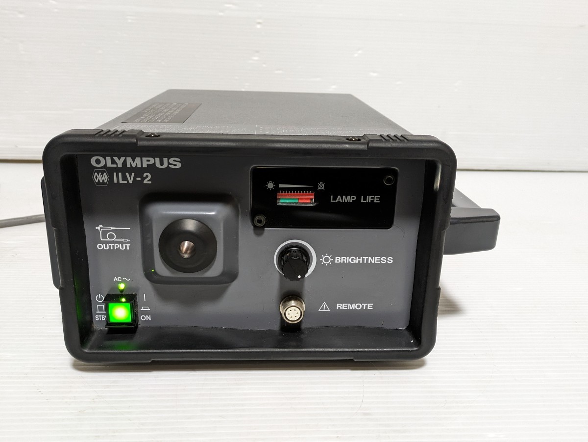 OLYMPUS ILV-2 300W OESキセノン光源 動作確認済み ケーブル付き_画像2