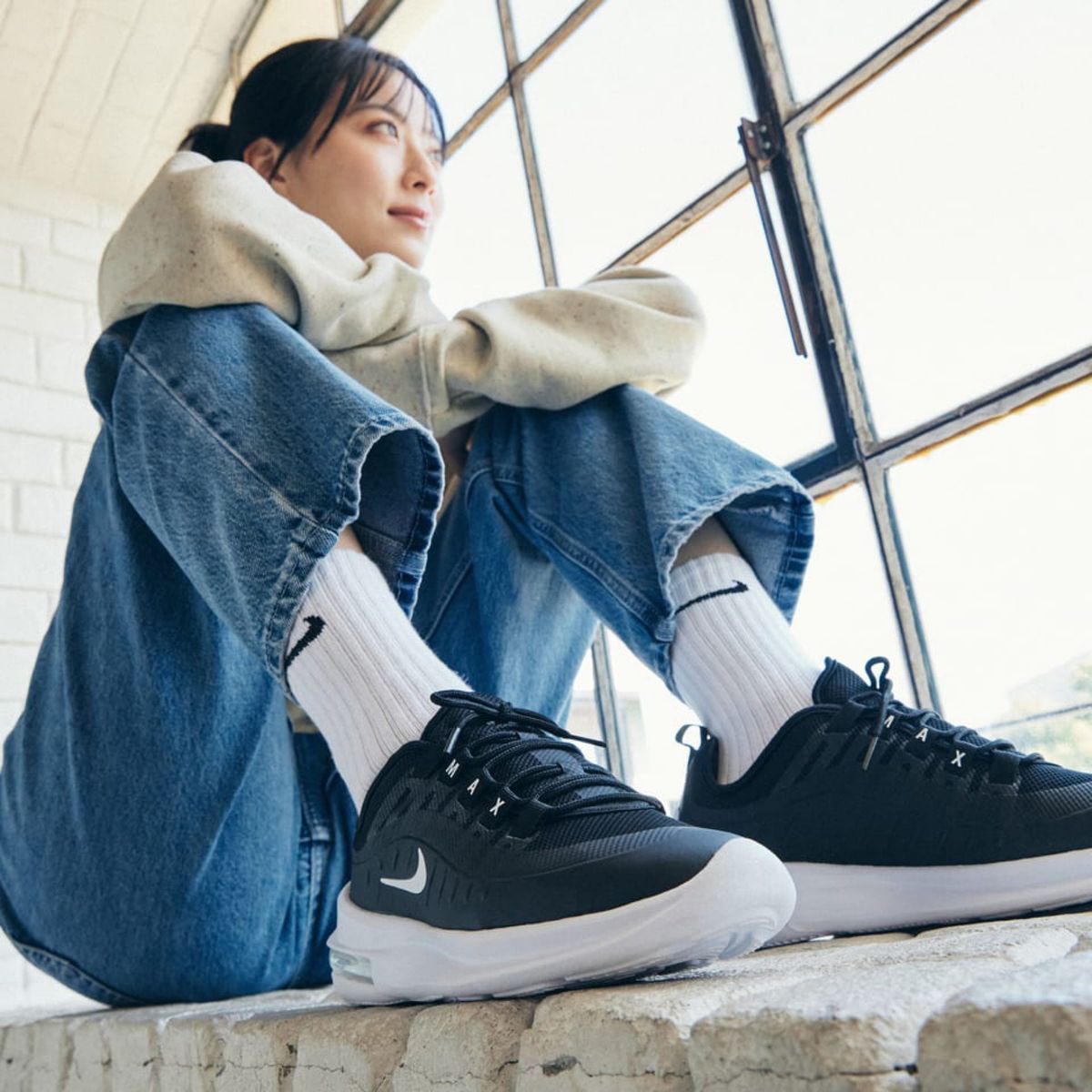 新品 定価11550円 NIKE エアマックス アクシス ブラック 24 5cm 新品 定価11550円 NIKE エアマックス アクシス ブラック 24 5cm