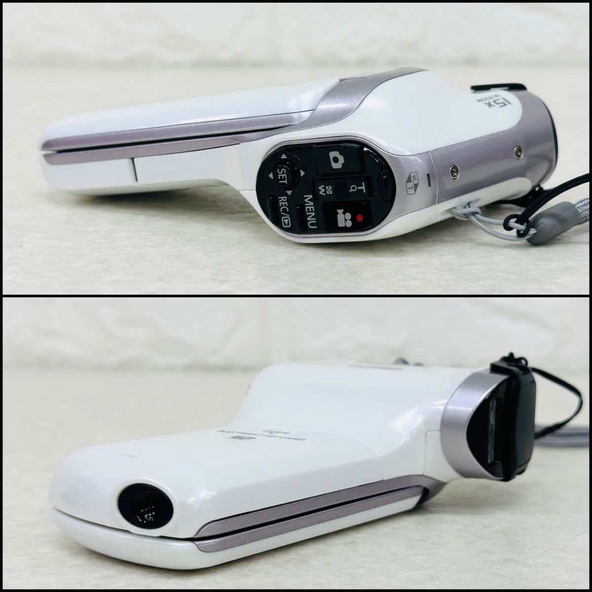 A530(60) Panasonic パナソニック ビデオカメラ フルHD　HX-DC2 中古【通電ジャンク】_画像8