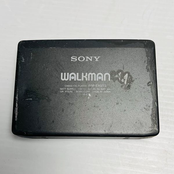 SONY WALKMAN WM-EX555 ソニー ウォークマン ポータブル カセットプレーヤー 中古 ジャンク_画像2