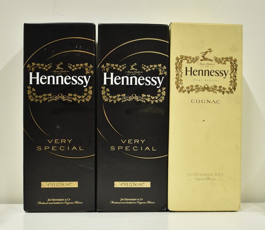 竜酒2224◆未開栓 Hennessy ヘネシー 3本セット VS 1765 VERY SPECIAL ベリースペシャル 700ml 40度 ブランデー_画像10