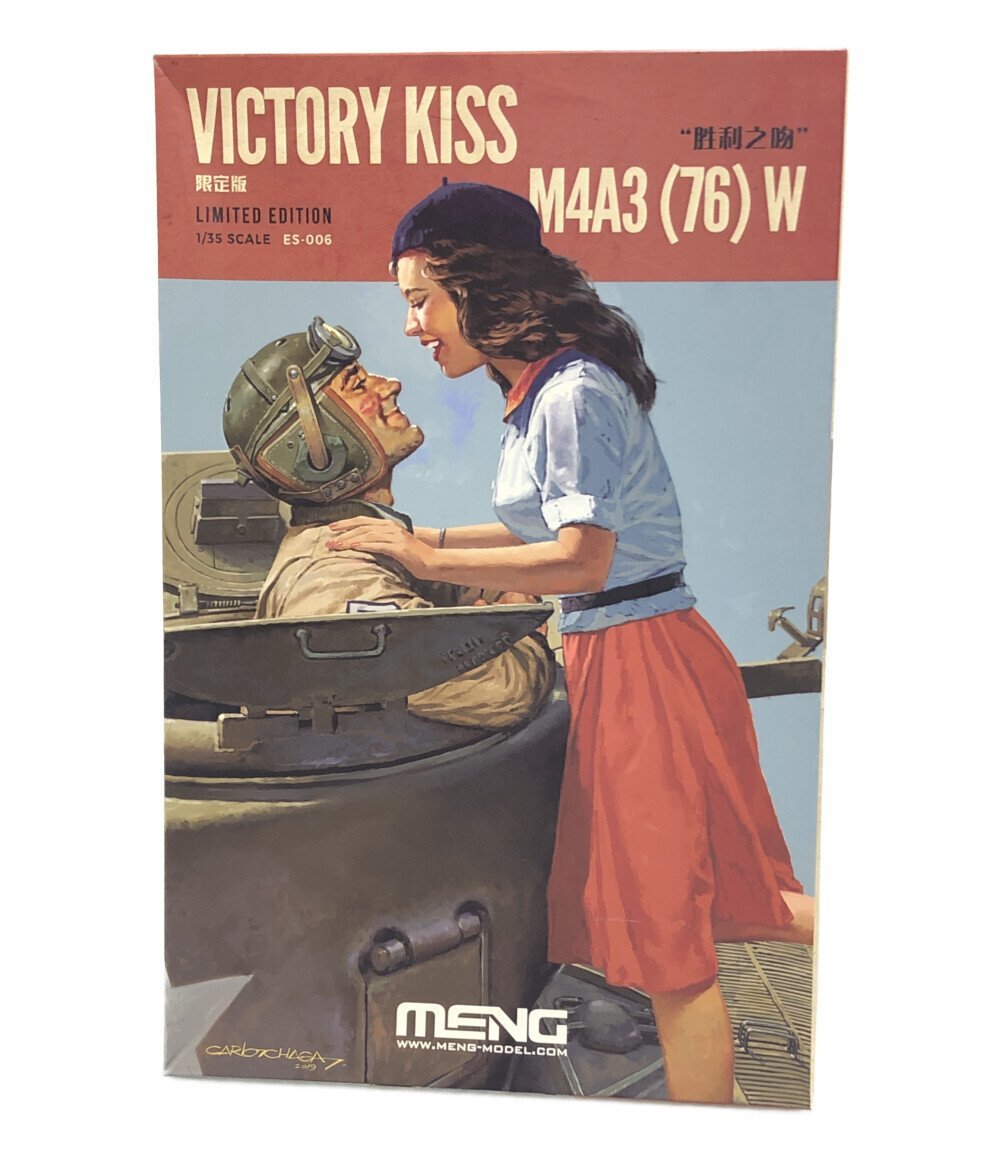 プラモデル ビクトリーキス 限定版 ES-006 M4A3W 1/35 [0502]_画像1