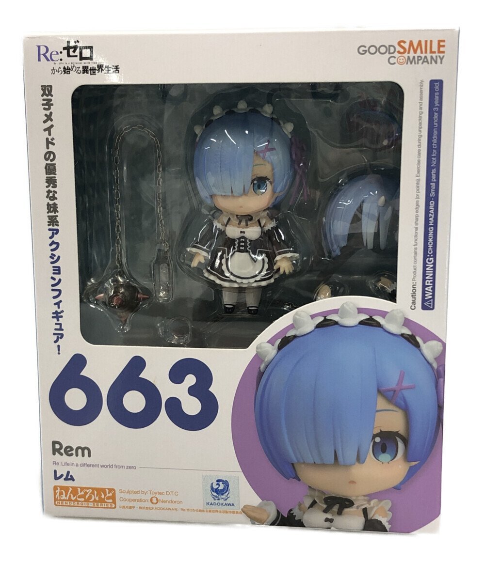 フィギュア Re:ゼロから始める異世界生活 663 レム ねんどろいど グッドスマイルカンパニー [0402]_画像1