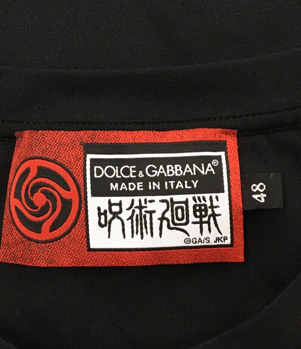 美品 ドルチェアンドガッバーナ 2022SS 呪術廻戦コラボ 半袖Tシャツ メンズ 48 L DOLCE＆GABBANA [0202]_画像3