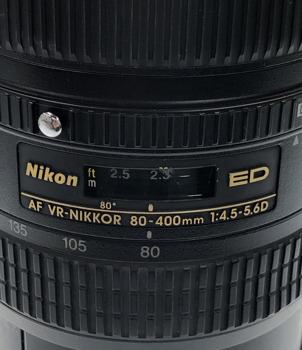 訳あり ニコン 交換用レンズ AI AF VR Zoom-Nikkor 80-400mm F4.5-5.6D ED Nikon_画像5