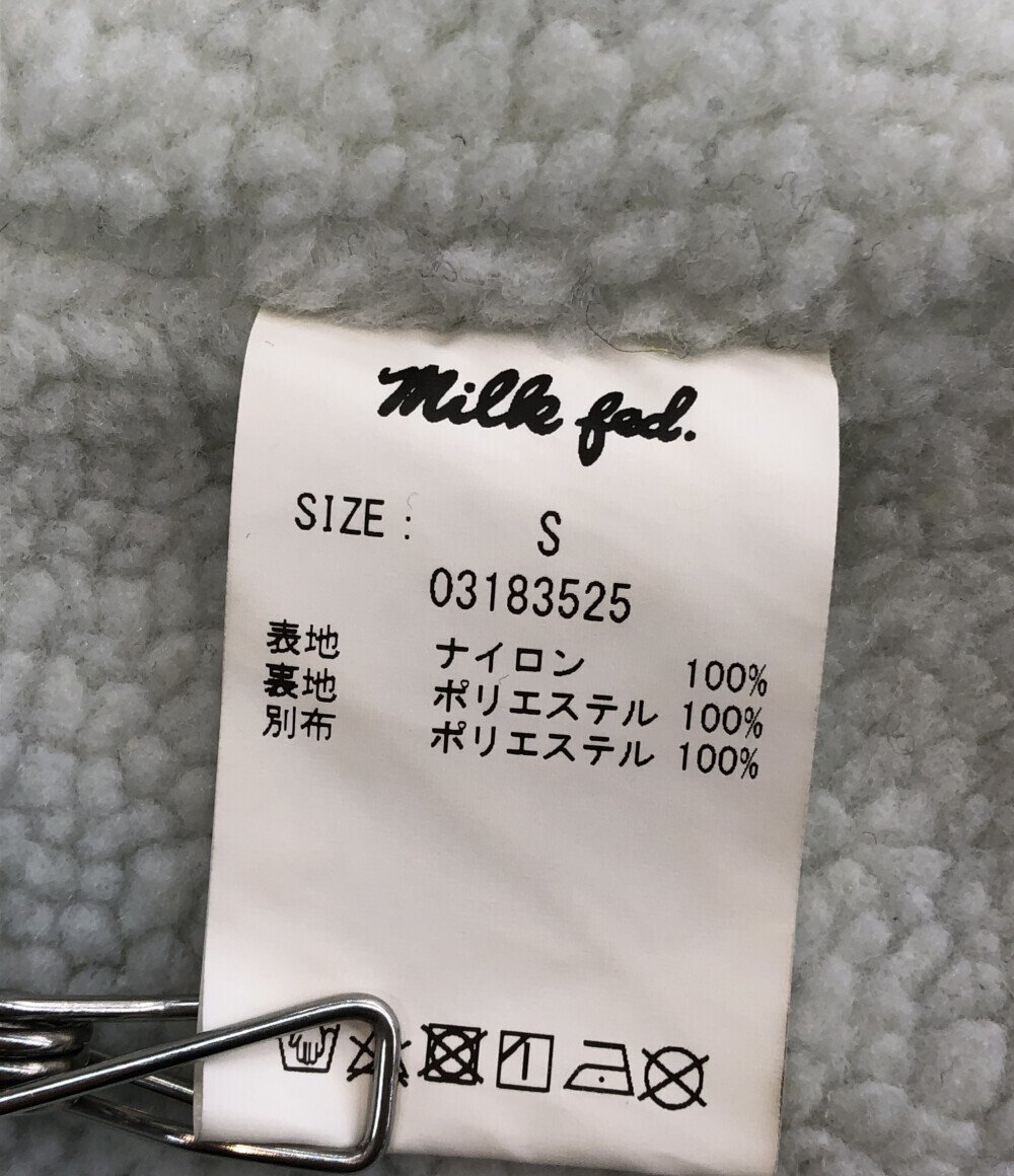 ミルクフェド ボアコート 03183525 レディース S S MILK FED [0402]_画像4