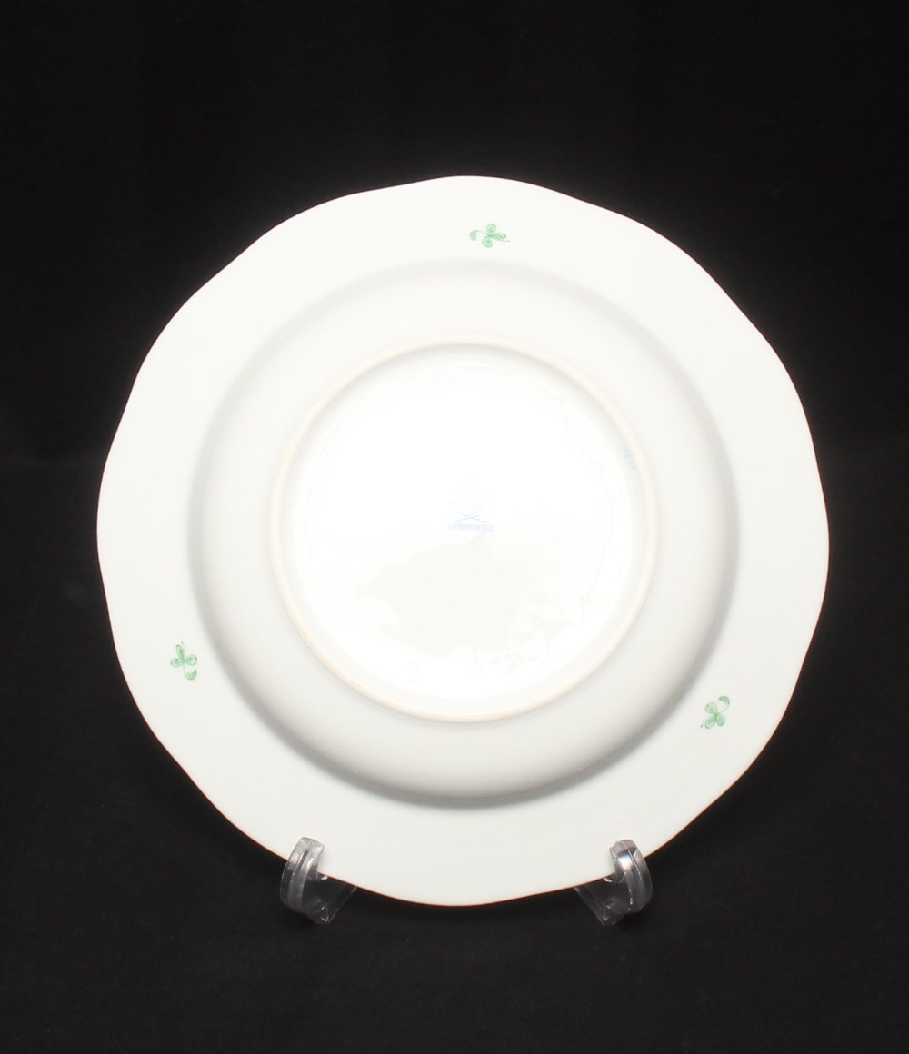  Herend суп plate тарелка 24cm Индия. . зеленый Herend [0502]