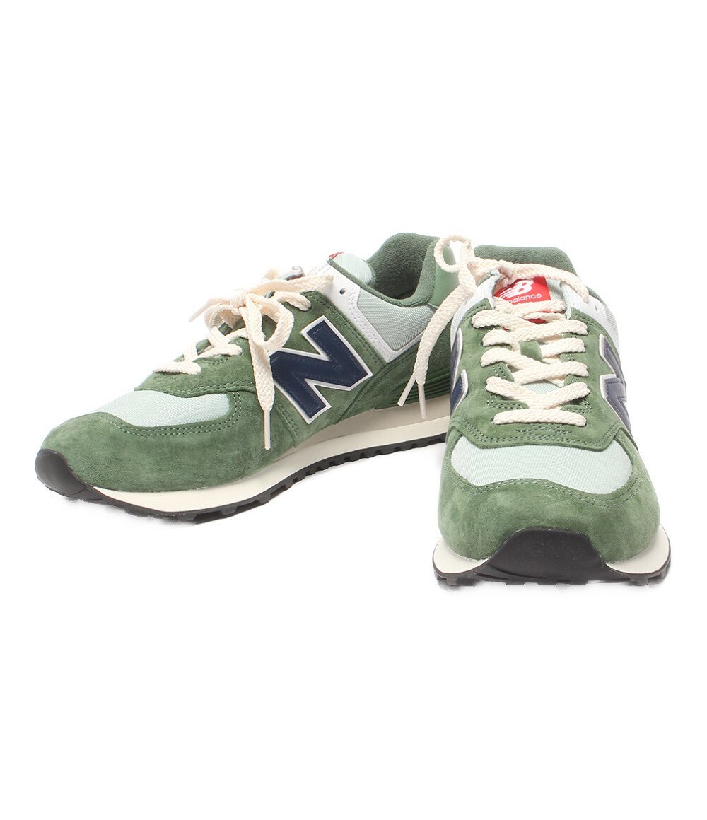 美品 ニューバランス ローカットスニーカー U574HGB メンズ 27.5 L new balance [0202]_画像1