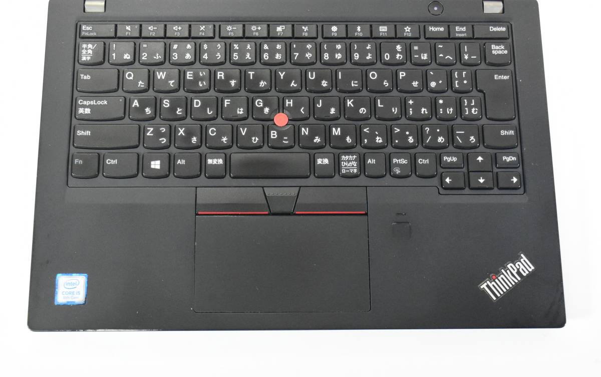 Lenovo ThinkPad X280/Core i5-8250U/メモリ8GB/NVMe SSD 256GB/カメラ/12.5インチ/高解像度1920x1080/Windows 11 /中古ノートパソコン_画像2