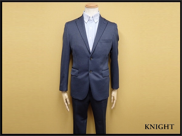 P.S.FA Perfect Suit Factory シングルスーツ・90Y4▲パーフェクトスーツファクトリー/ビジネス/ストライプ/23*11*4-20_画像1