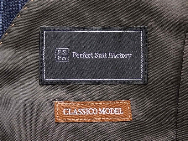 P.S.FA Perfect Suit Factory シングルスーツ・90Y4▲パーフェクトスーツファクトリー/ビジネス/ストライプ/23*11*4-20_画像10