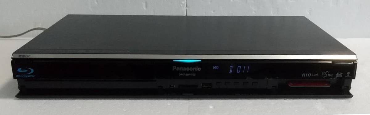 2TB-W録-Panasonic BDレコーダーDMR-BW770完動品 (新品2TB-HDD換装済 