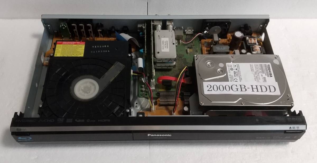 2TB-W録-Panasonic BDレコーダーDMR-BW770完動品 (新品2TB-HDD 2TB-W録-Panasonic BDレコーダーDMR-BW770完動品 (新品2TB-HDD