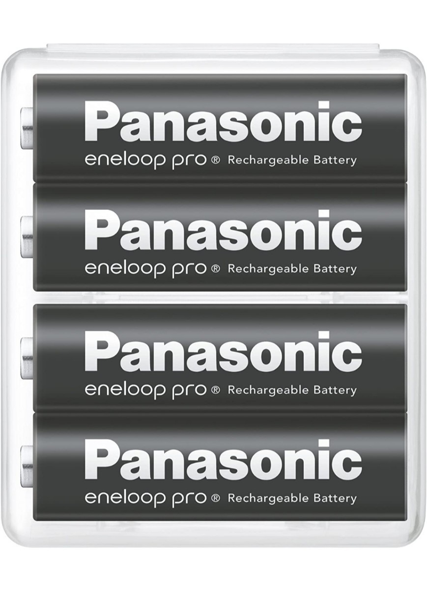 パナソニック エネループ 大容量モデル 2500mAh/繰り返し500回 日本製 単3形充電池 4本パック eneloop pro BK-3HCD/4SA 簡易パッケージ_画像1