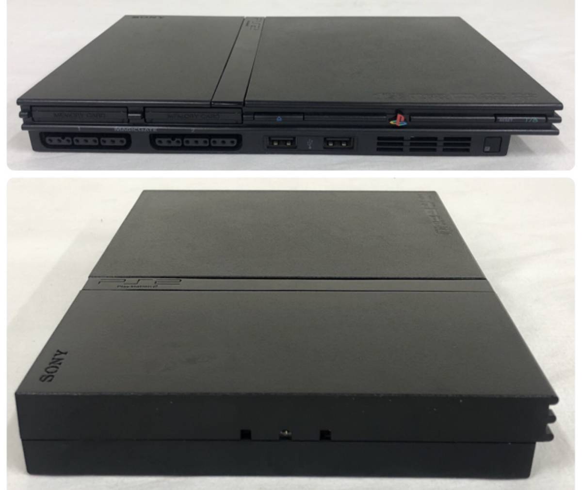 L267396(121)-314/MH0【名古屋】SONY ソニー PlayStation2 プレイステーション2 PS2 SCPH-75000 ゲーム機_画像4
