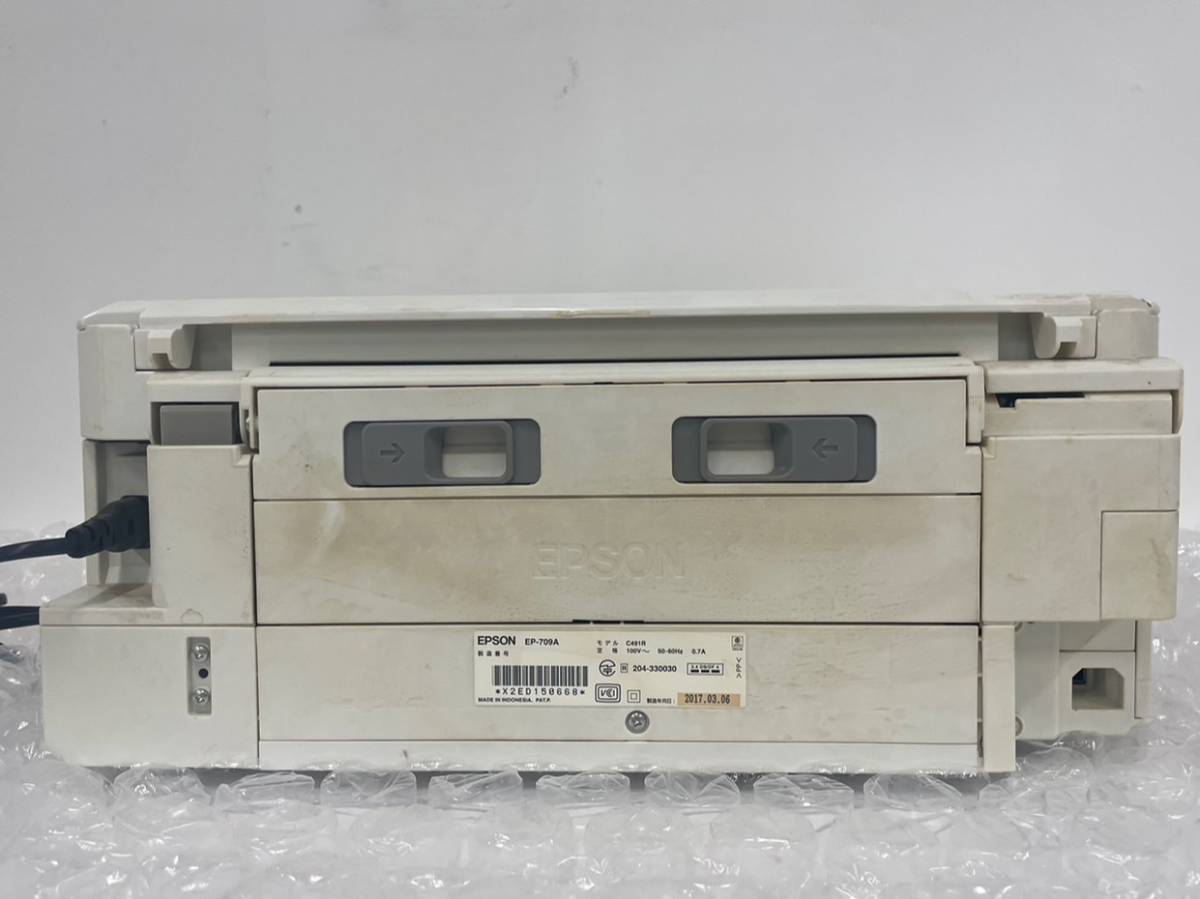 Z6551(123)-209/YK4000【名古屋】EPSON エプソン EP-709A　 モデル　C491R　プリンター_画像3