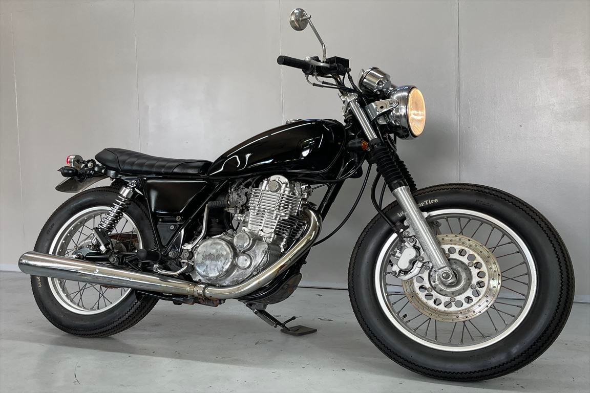 SR400 売り切り！１円スタート！☆始動動画有☆エンジン好調！RH01J 2004年！オールペン！社外シート！テールランプ！全国配送！福岡佐賀_画像1