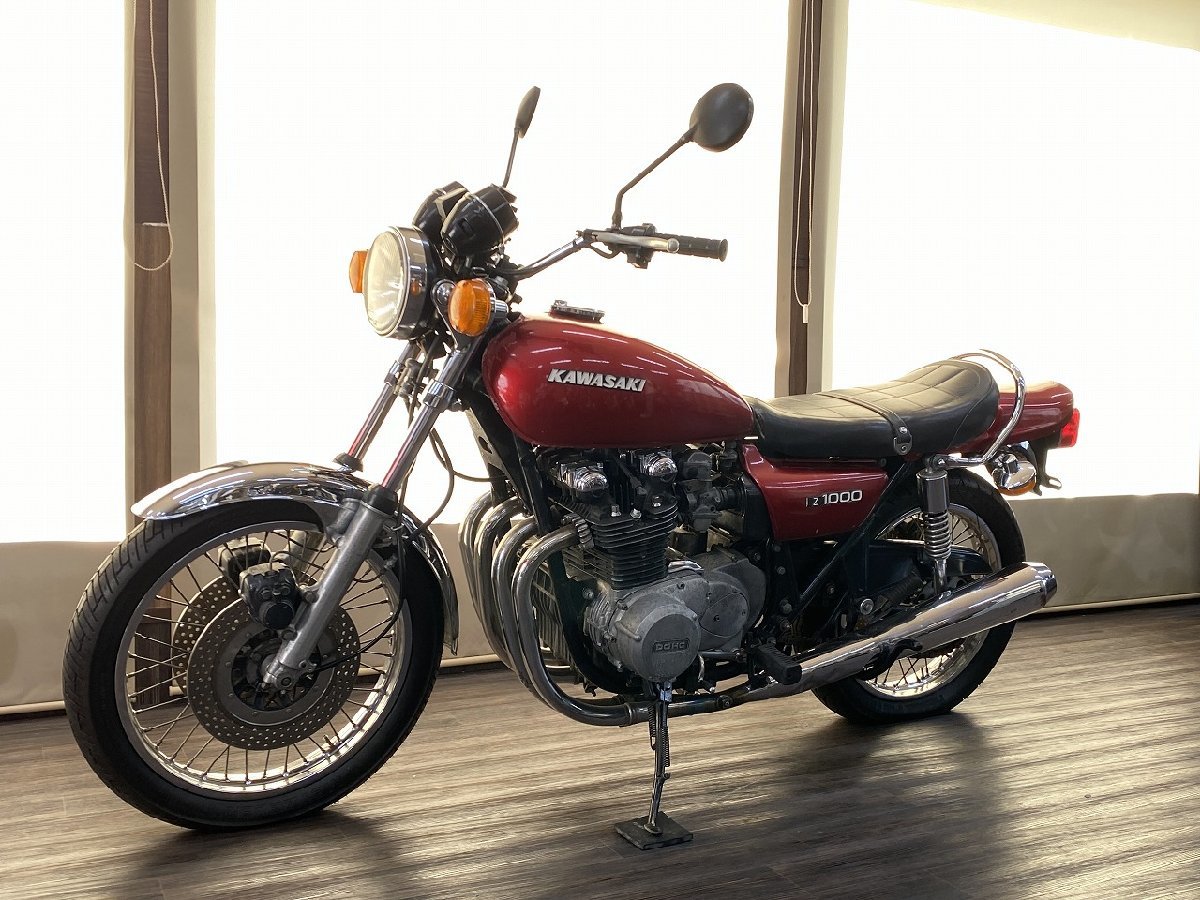 KZ1000 売り切り！１円スタート！エンジン好調！輸入新規！現地タイトル完備！KZT00A！キャブ車！検）Z1 Z2 KZ900 全国配送！福岡佐賀_画像6