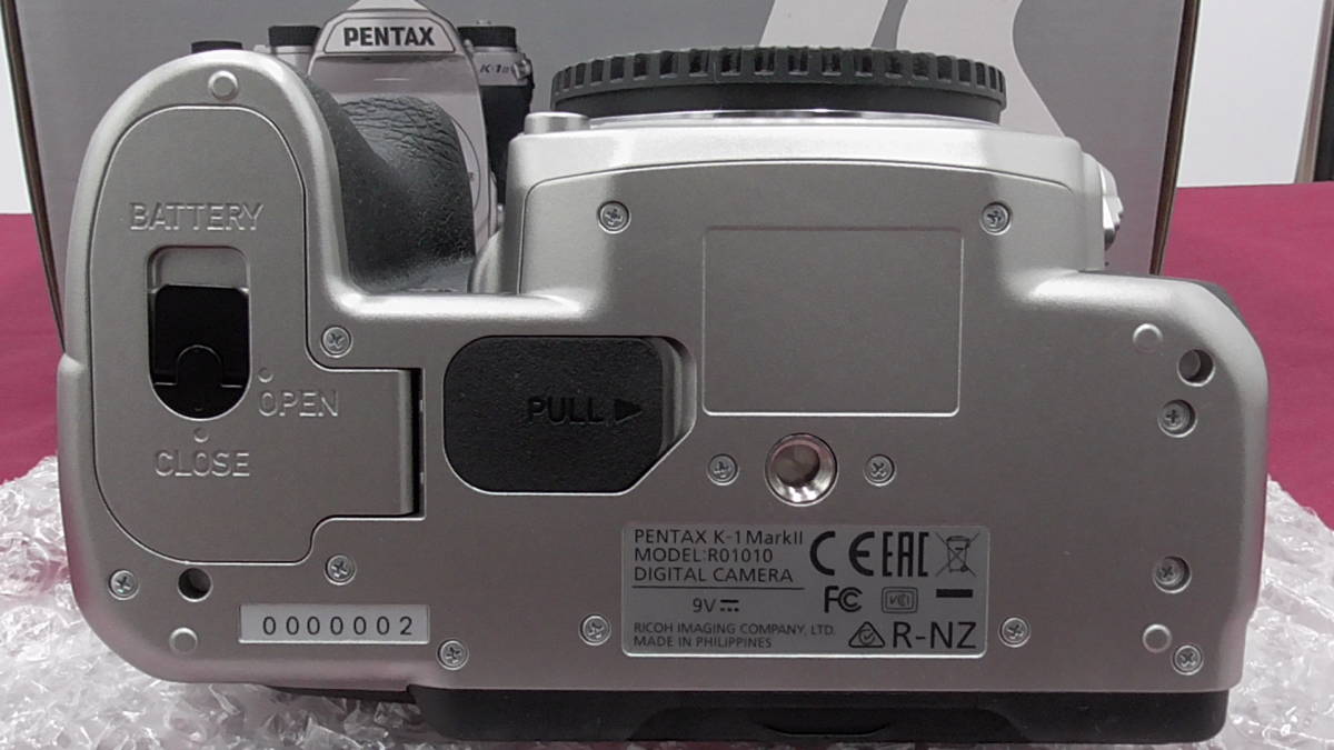 （新品）PENTAXデジタル一眼レフカメラ（ボディのみ） K-1 MarkⅡ Silver Edition 1000本限定モデル_画像10