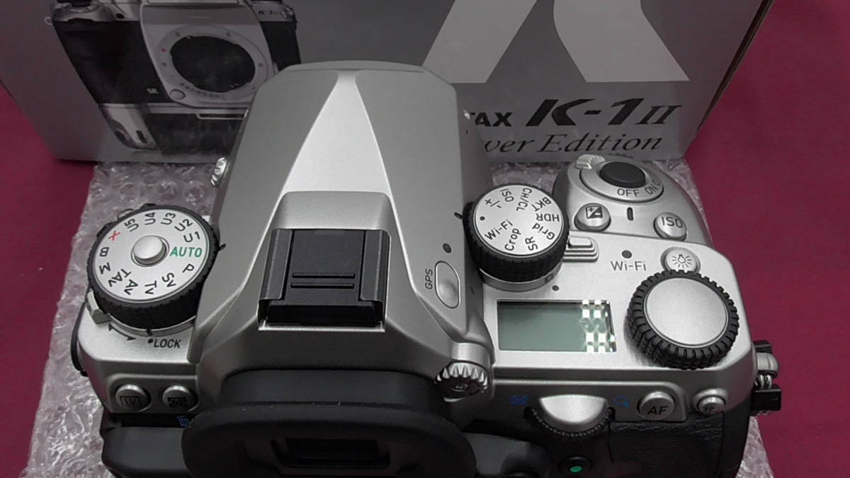 （新品）PENTAXデジタル一眼レフカメラ（ボディのみ） K-1 MarkⅡ Silver Edition 1000本限定モデル_画像6