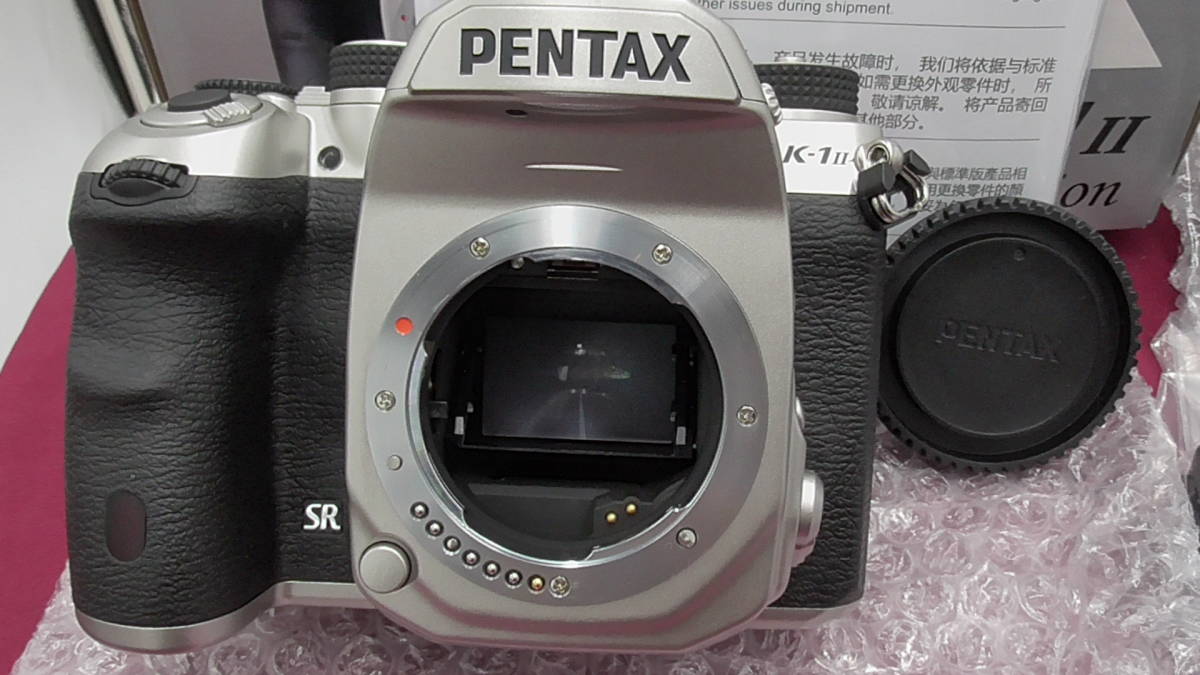 （新品）PENTAXデジタル一眼レフカメラ（ボディのみ） K-1 MarkⅡ Silver Edition 1000本限定モデル_画像4