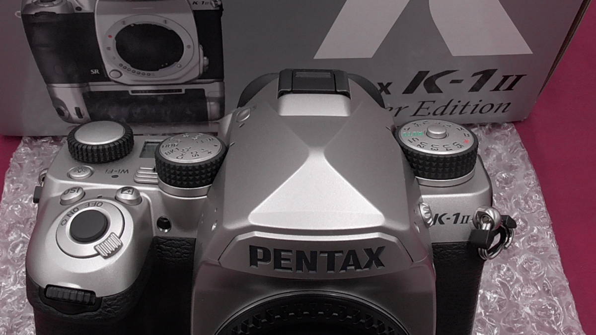 （新品）PENTAXデジタル一眼レフカメラ（ボディのみ） K-1 MarkⅡ Silver Edition 1000本限定モデル_画像7