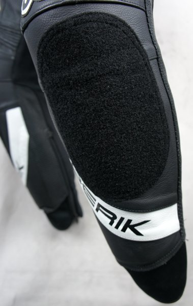 BERIK ベリック ライディング レザーパンツ 231129 BK/WH 56サイズ バイクウェア ツーリング ジムカーナ 峠_画像10